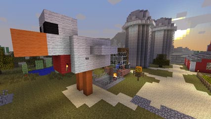 Minecraft Chicken Grinder